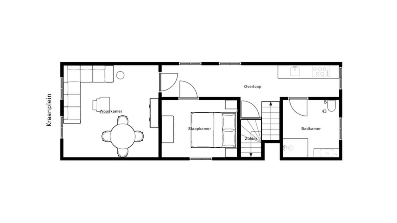 Drie Wijzen Apartment ซีริกเซ ภายนอก รูปภาพ